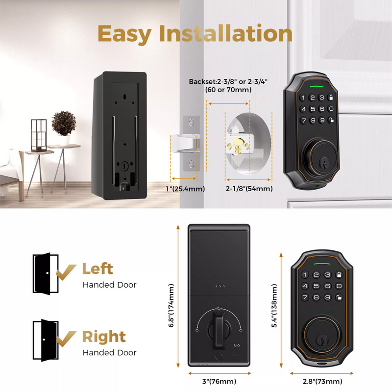 Keyless Electronic Smart Lock