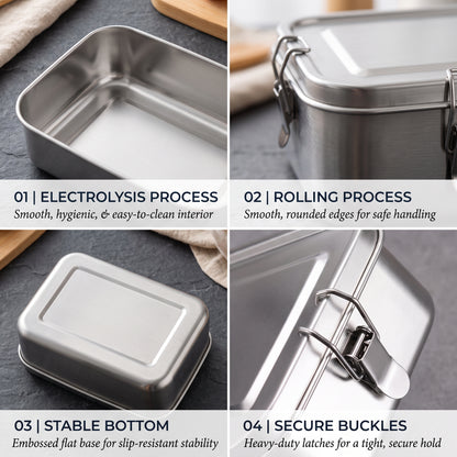 Stainless Steel Bento