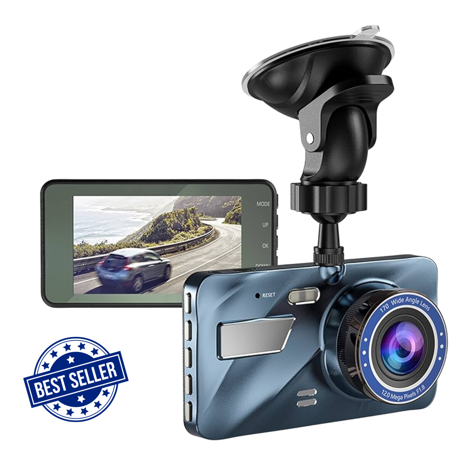 Front & Rear HD Dashcam