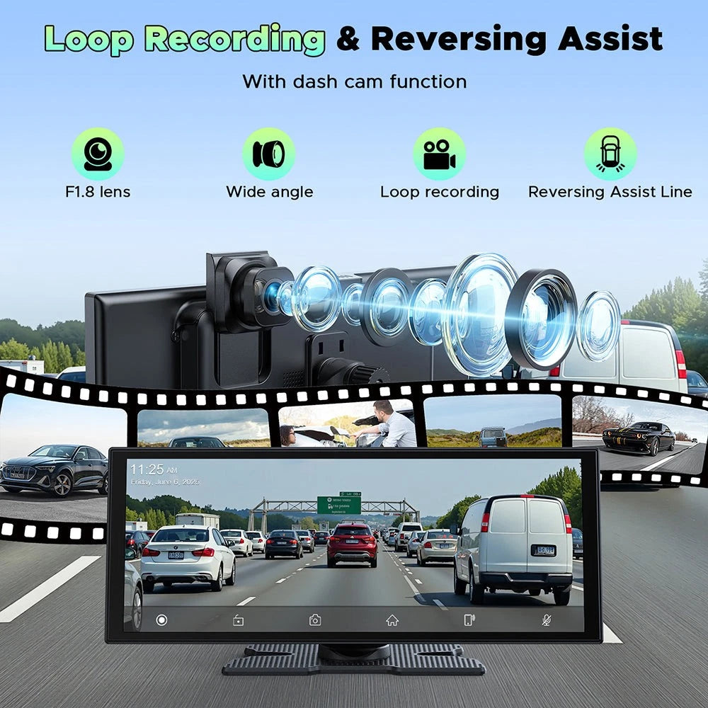 Drivesmart Pro 10.25" | Smart Display With Dual Dash Cameras – Land ...