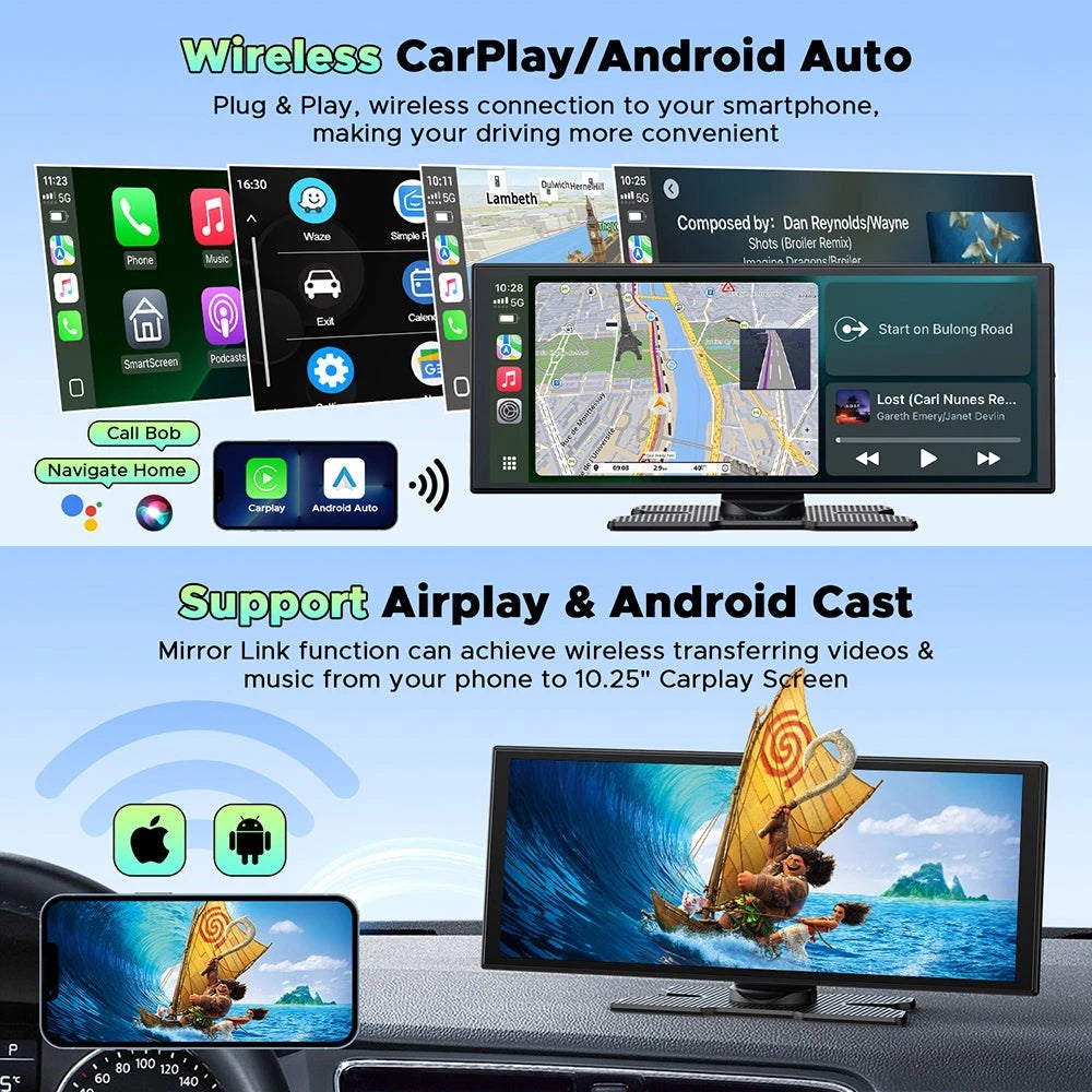 Drivesmart Pro 10.25" | Smart Display With Dual Dash Cameras – Land ...